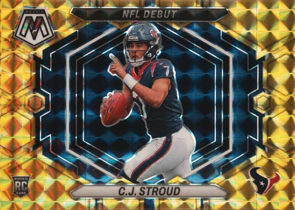 2023 Panini Mosaic NFL Debut CJ Stroud #ND3 Football Card