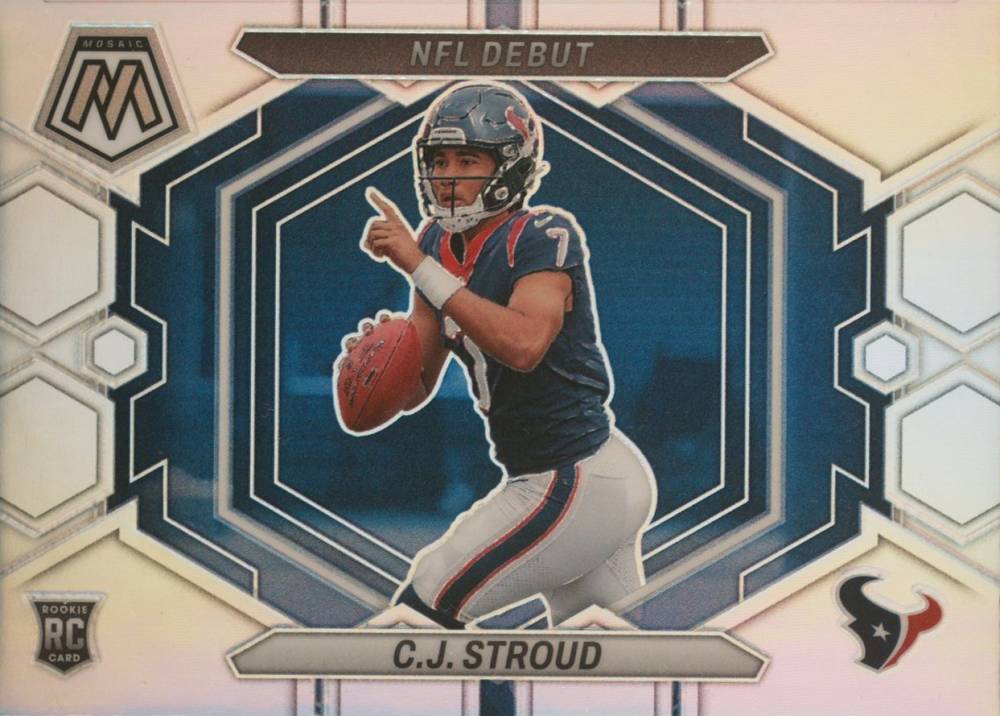 2023 Panini Mosaic NFL Debut CJ Stroud #ND3 Football Card