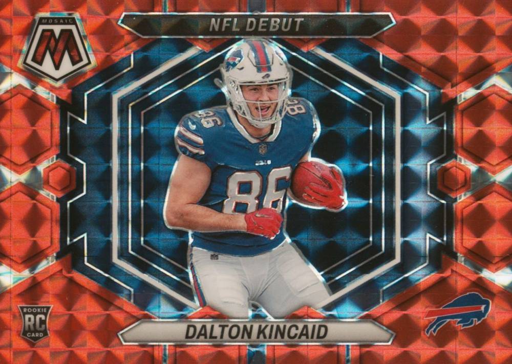 2023 Panini Mosaic NFL Debut Dalton Kincaid #ND20 Football Card