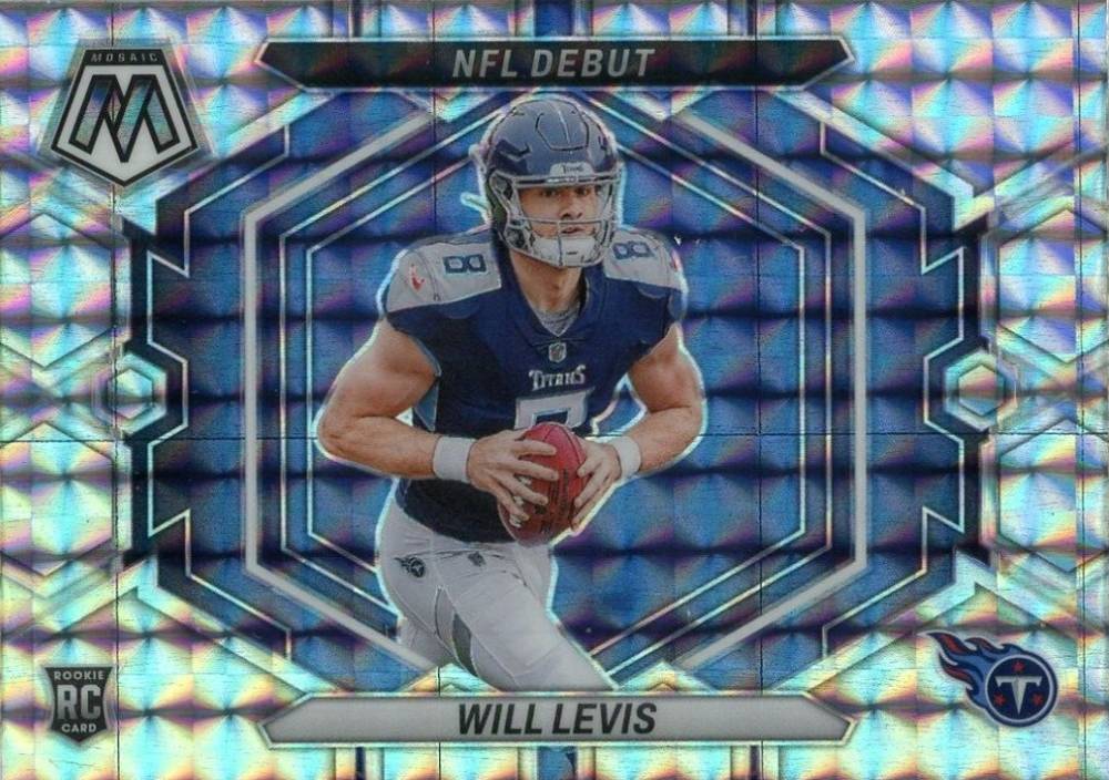 2023 Panini Mosaic NFL Debut Will Levis #ND4 Football Card