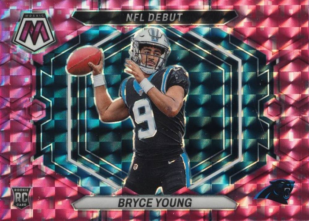 2023 Panini Mosaic NFL Debut Bryce Young #ND2 Football Card