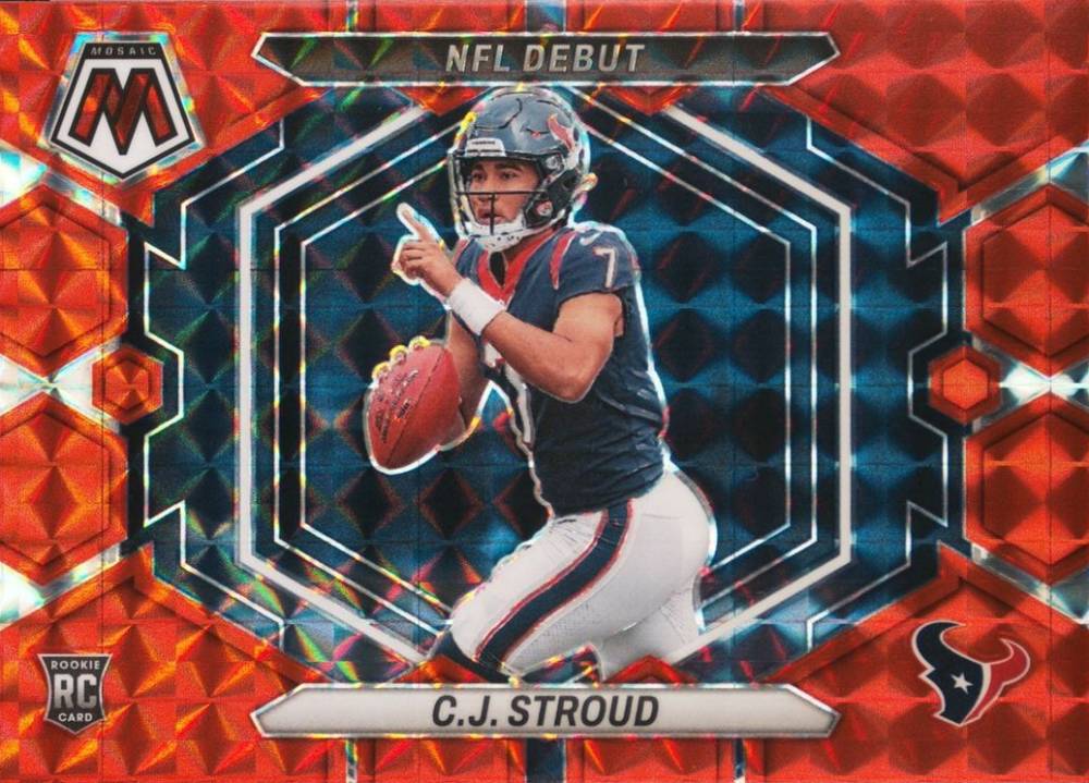 2023 Panini Mosaic NFL Debut CJ Stroud #ND3 Football Card