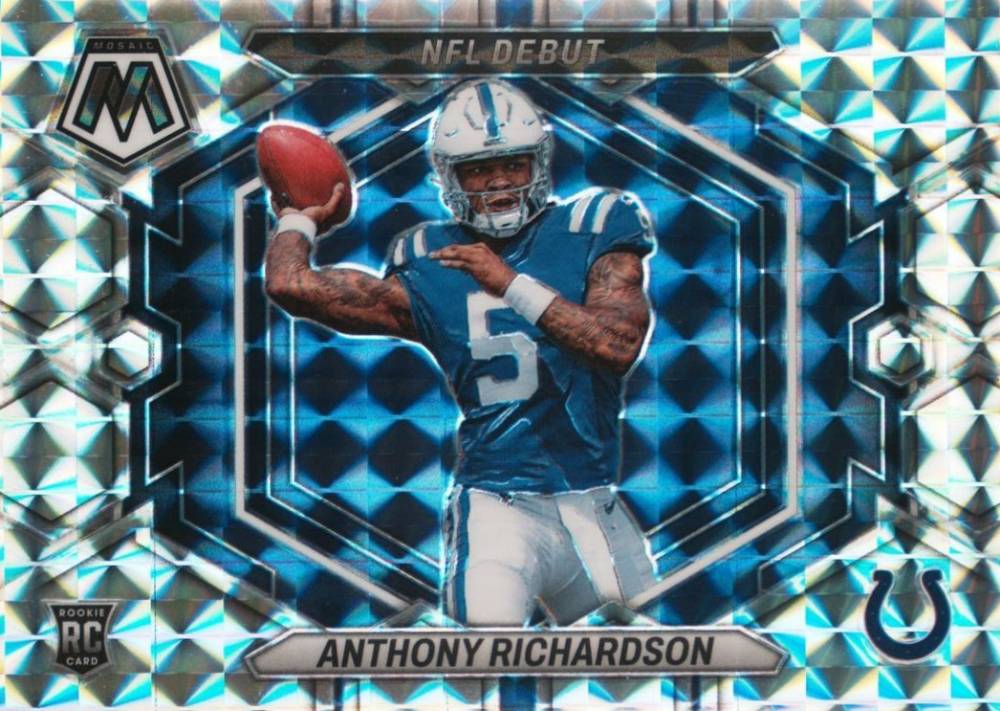 2023 Panini Mosaic NFL Debut Anthony Richardson #ND5 Football Card