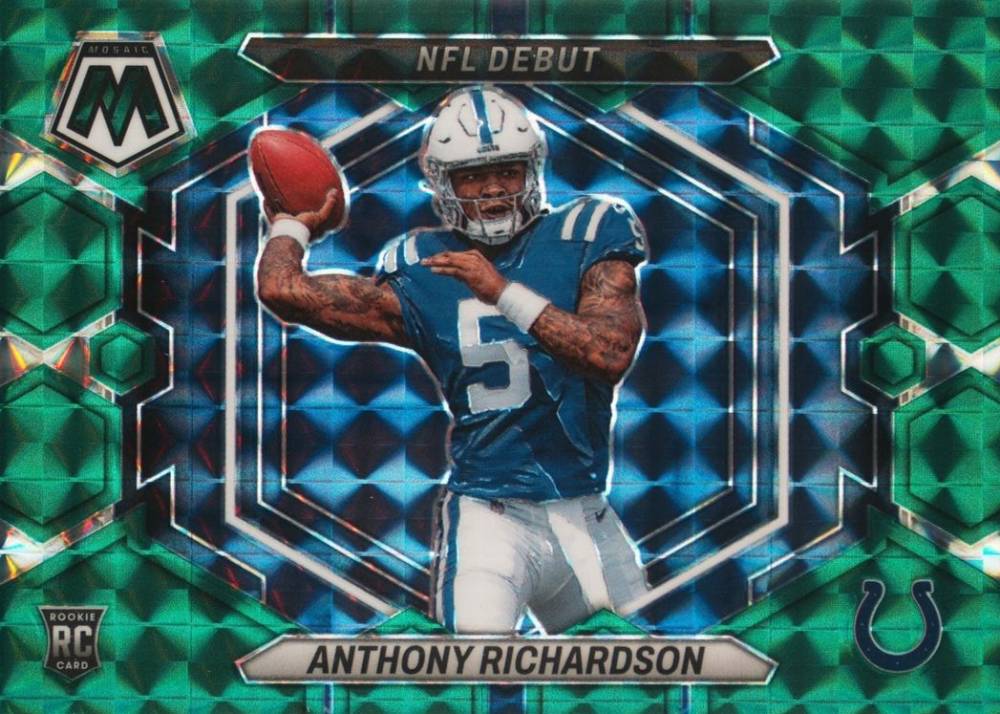 2023 Panini Mosaic NFL Debut Anthony Richardson #ND5 Football Card