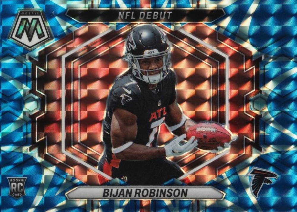 2023 Panini Mosaic NFL Debut Bijan Robinson #ND9 Football Card