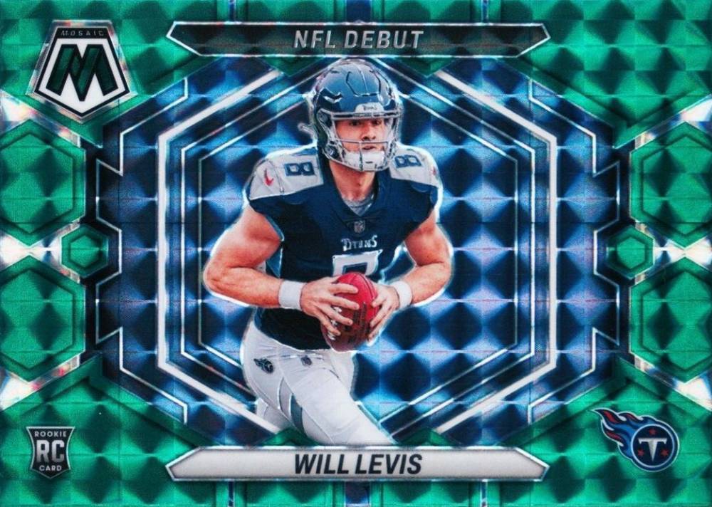 2023 Panini Mosaic NFL Debut Will Levis #ND4 Football Card