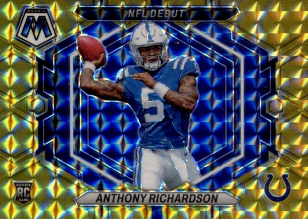 2023 Panini Mosaic NFL Debut Anthony Richardson #ND5 Football Card