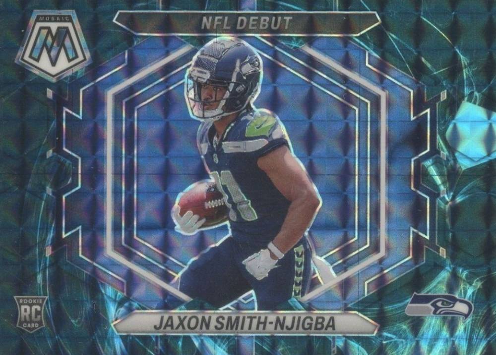 2023 Panini Mosaic NFL Debut Jaxon Smith-Njigba #ND12 Football Card