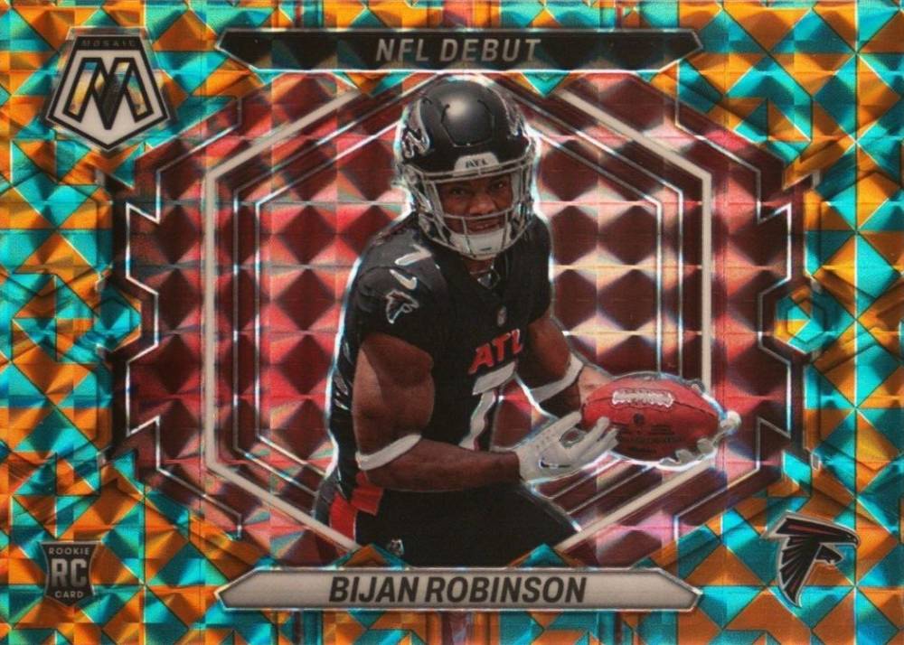 2023 Panini Mosaic NFL Debut Bijan Robinson #ND9 Football Card