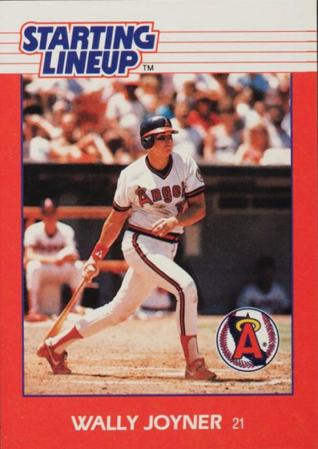 1988 Kenner Starting Lineup Wally Joyner # Baseball Card