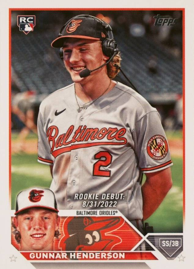 2023 Topps Update Gunnar Henderson #US18 Baseball Card