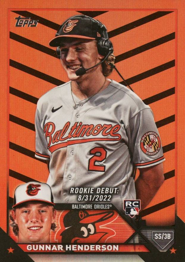 2023 Topps Update Gunnar Henderson #US18 Baseball Card