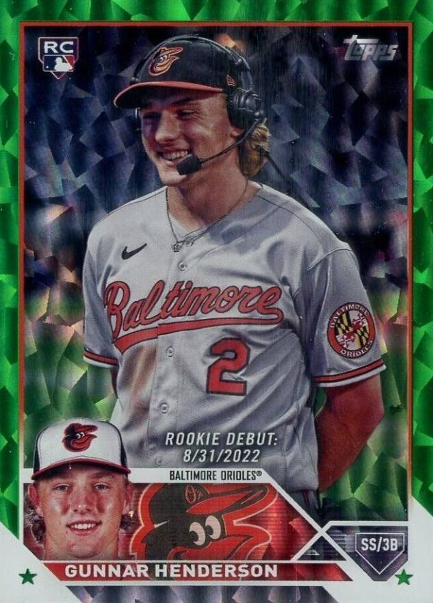 2023 Topps Update Gunnar Henderson #US18 Baseball Card