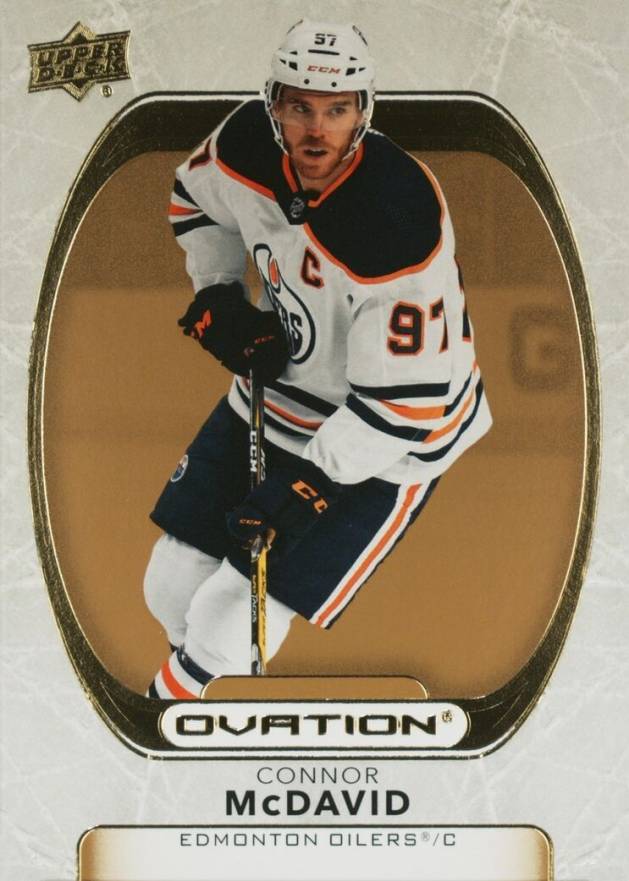 2021 Upper Deck Ovation Connor McDavid #54 Hockey Card