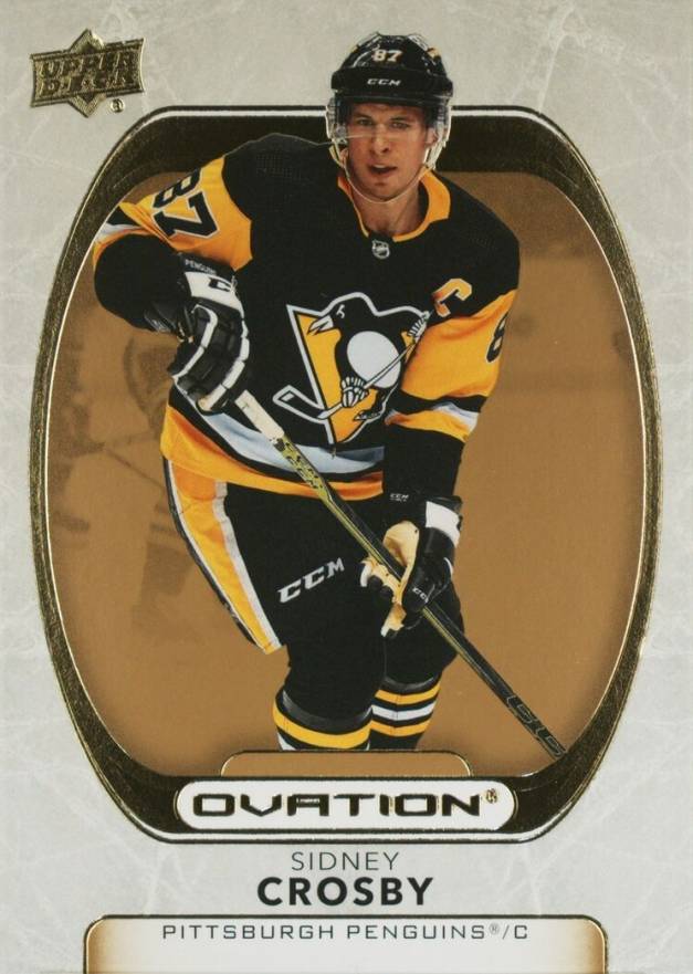 2021 Upper Deck Ovation Sidney Crosby #41 Hockey Card