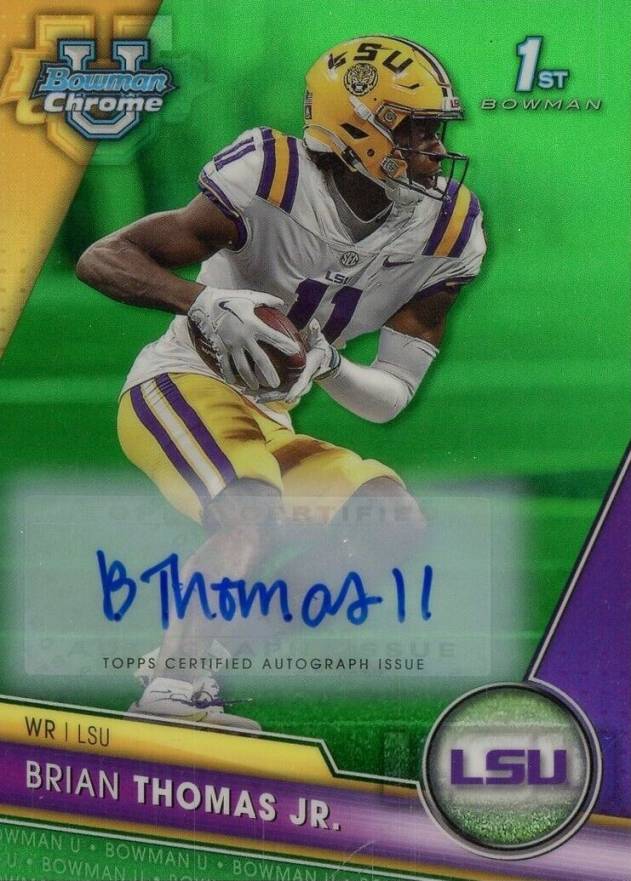 2023 Bowman University Chrome Brian Thomas Jr. #8 Football Card