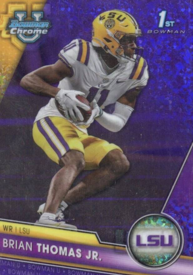 2023 Bowman University Chrome Brian Thomas Jr. #8 Football Card