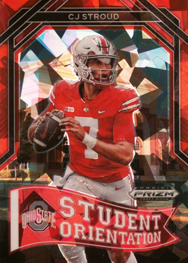 2023 Panini Prizm Draft Picks Student Orientation CJ Stroud #SO2 Football Card