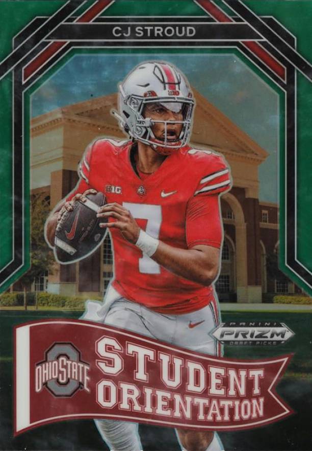 2023 Panini Prizm Draft Picks Student Orientation CJ Stroud #SO2 Football Card