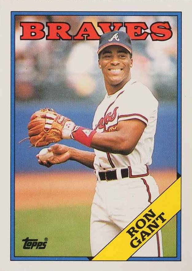 1988 Topps Traded Ron Gant #39T Baseball Card