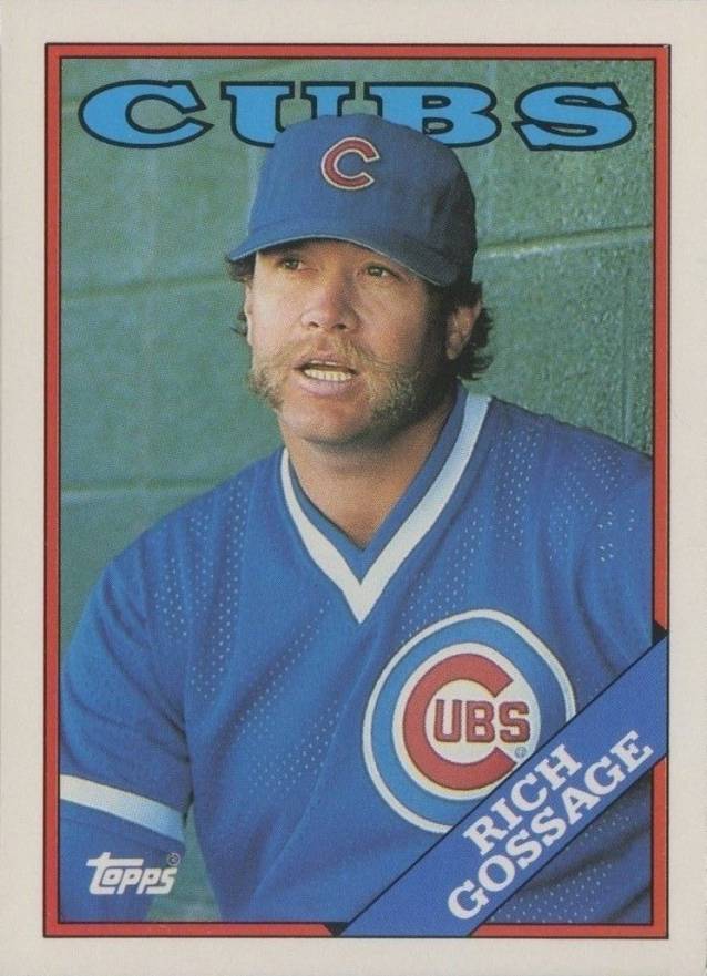 1988 Topps Traded Rich Gossage #41T Baseball Card