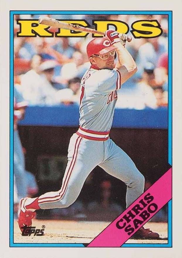 1988 Topps Traded Chris Sabo #98T Baseball Card