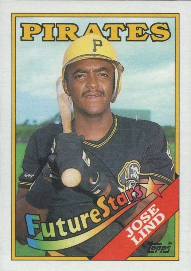 1988 Topps Jose Lind #767 Baseball Card