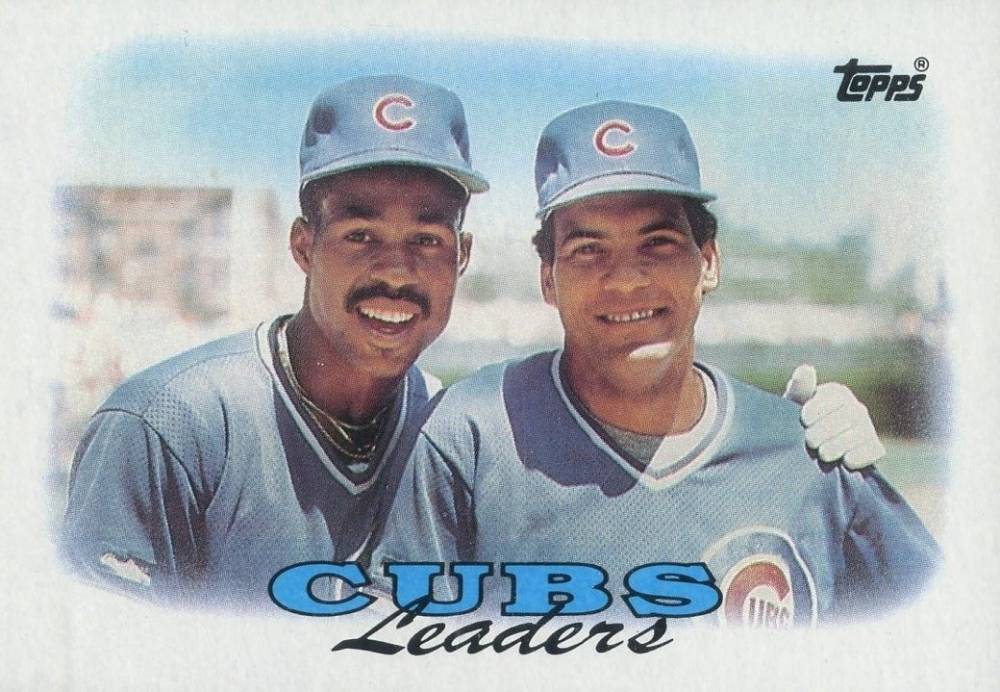 1988 Topps Cubs Leaders #171 Baseball Card