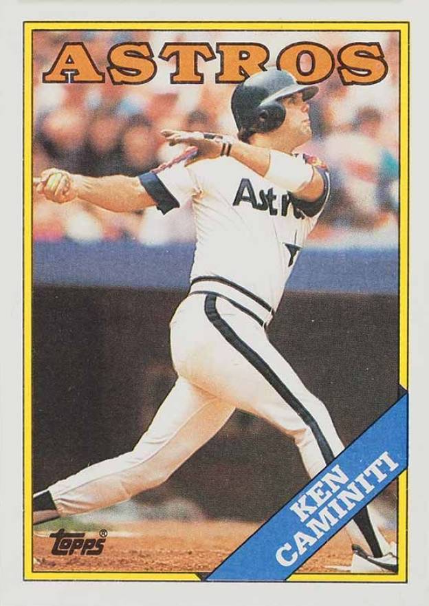 1988 Topps Ken Caminiti #64 Baseball Card