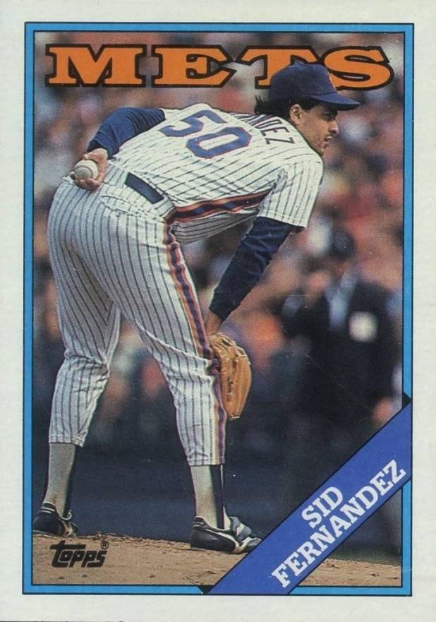 1988 Topps Sid Fernandez #30 Baseball Card