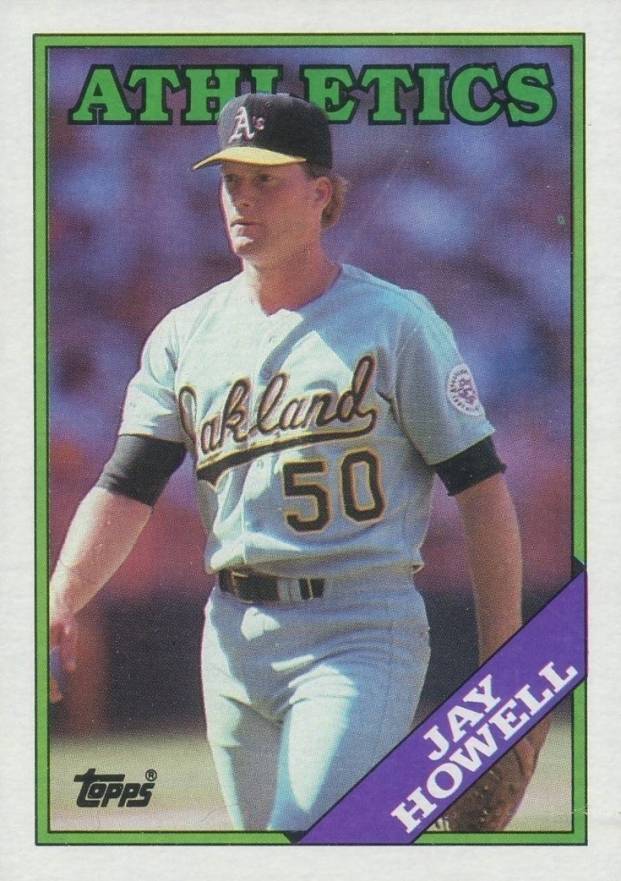 1988 Topps Jay Howell #690 Baseball Card