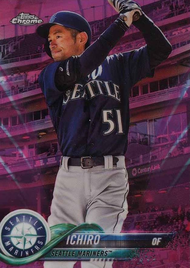 2018 Topps Chrome Update Ichiro #HMT45 Baseball Card