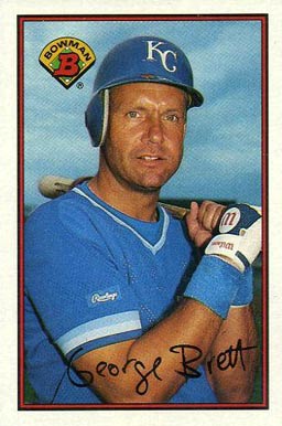 1989 Bowman George Brett #121 Baseball Card