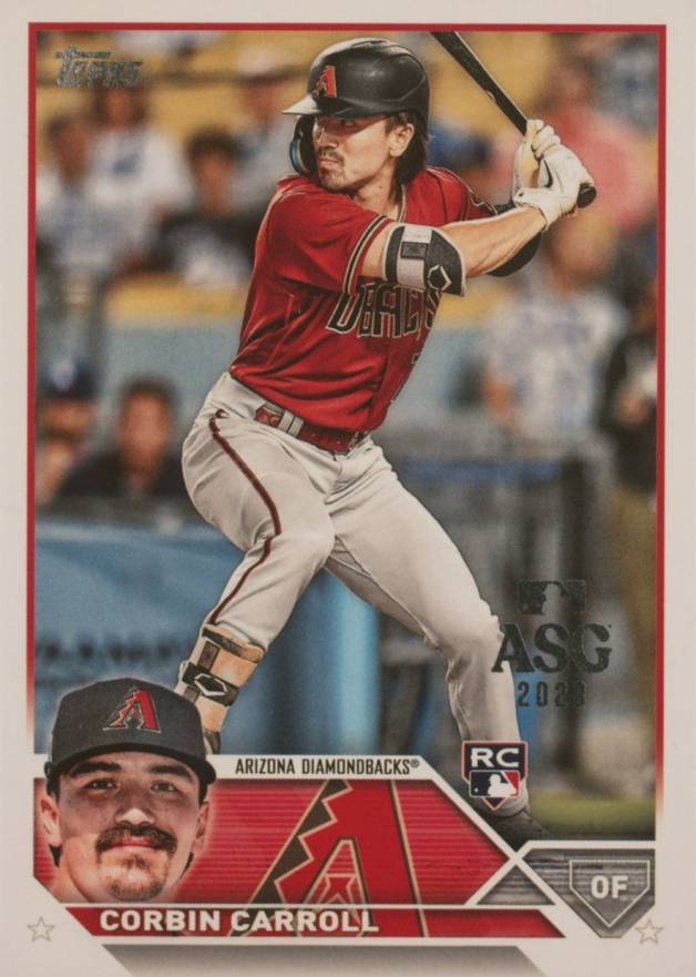 2023 Topps Complete Set Corbin Carroll #401 Baseball Card