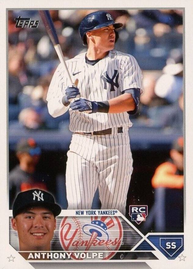 2023 Topps Complete Set Anthony Volpe #460 Baseball Card