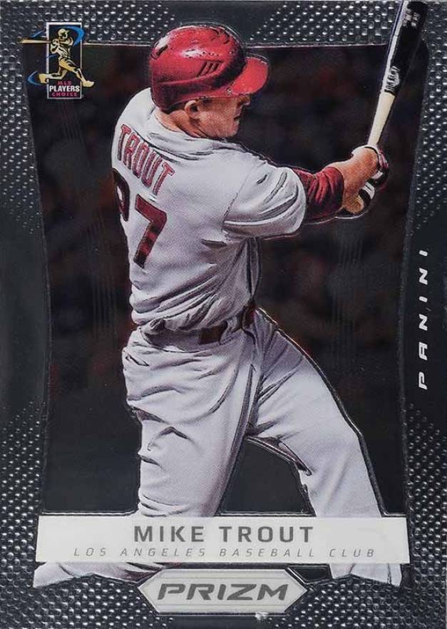 2012 Panini Prizm Mike Trout #50 Baseball Card