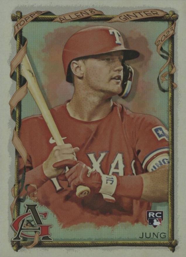 2023 Topps Allen & Ginter Josh Jung #90 Baseball Card