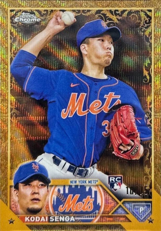 2023 Topps Gilded Collection Kodai Senga #73 Baseball Card