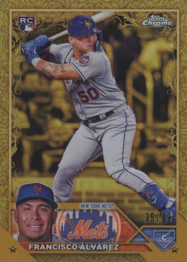 2023 Topps Gilded Collection Francisco Alvarez #11 Baseball Card