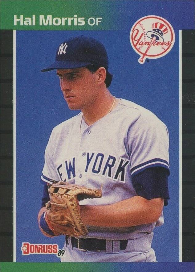 1989 Donruss Hal Morris #545 Baseball Card