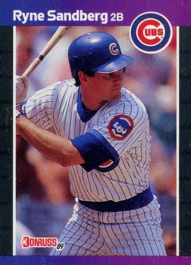 1989 Donruss Ryne Sandberg #105 Baseball Card