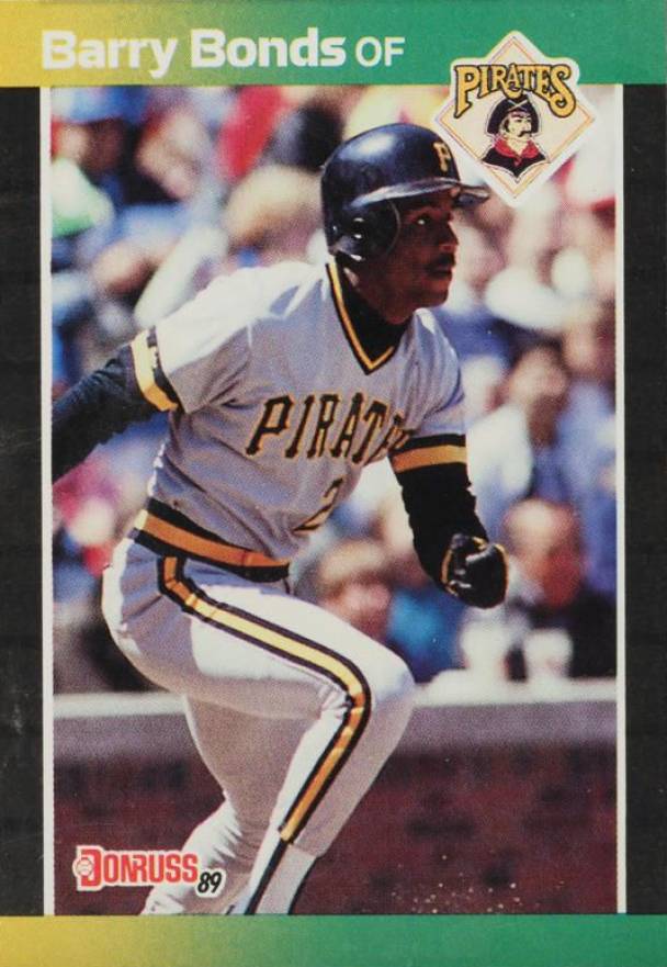 1989 Donruss Barry Bonds #92 Baseball Card