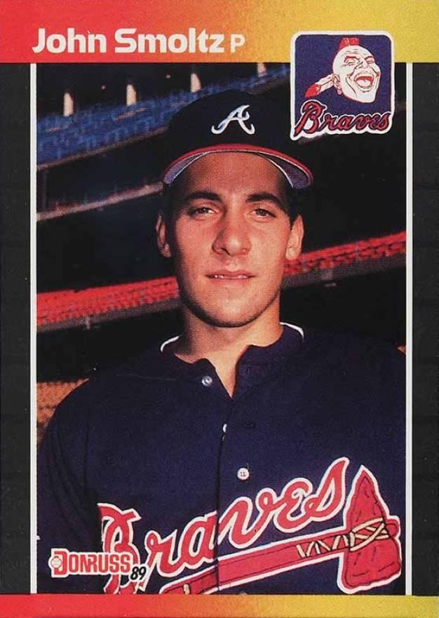 1989 Donruss John Smoltz #642 Baseball Card