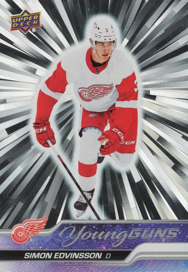 2023 Upper Deck Simon Edvinsson #228 Hockey Card