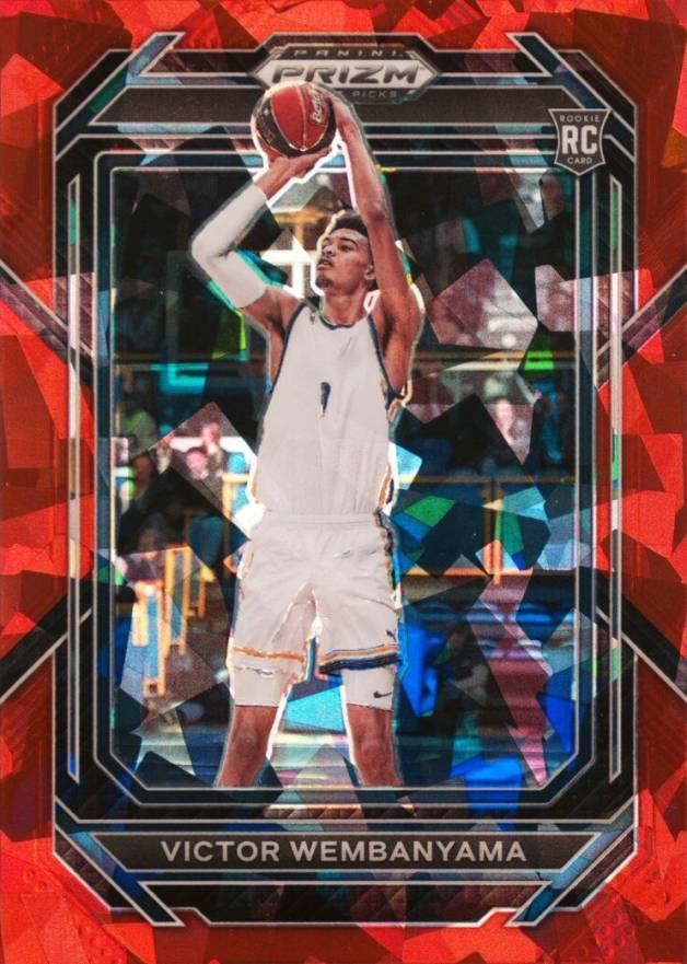 2023 Panini Prizm Draft Picks Victor Wembanyama #2 Basketball Card