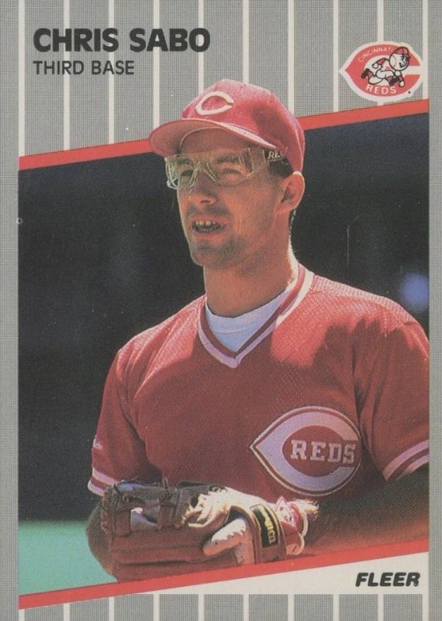 1989 Fleer Chris Sabo #170 Baseball Card