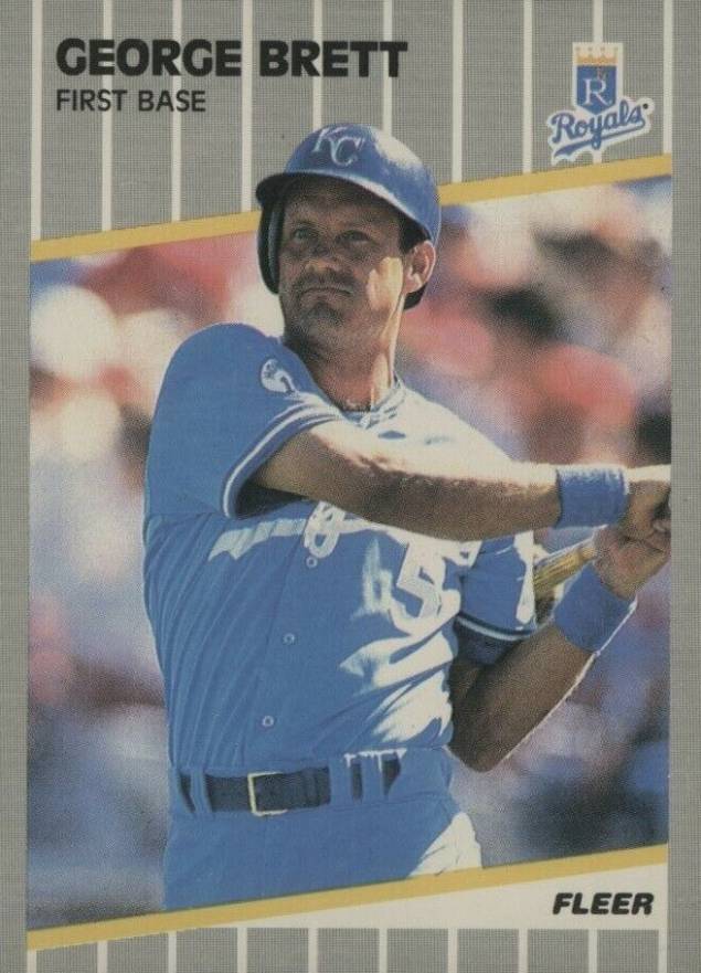 1989 Fleer George Brett #277 Baseball Card