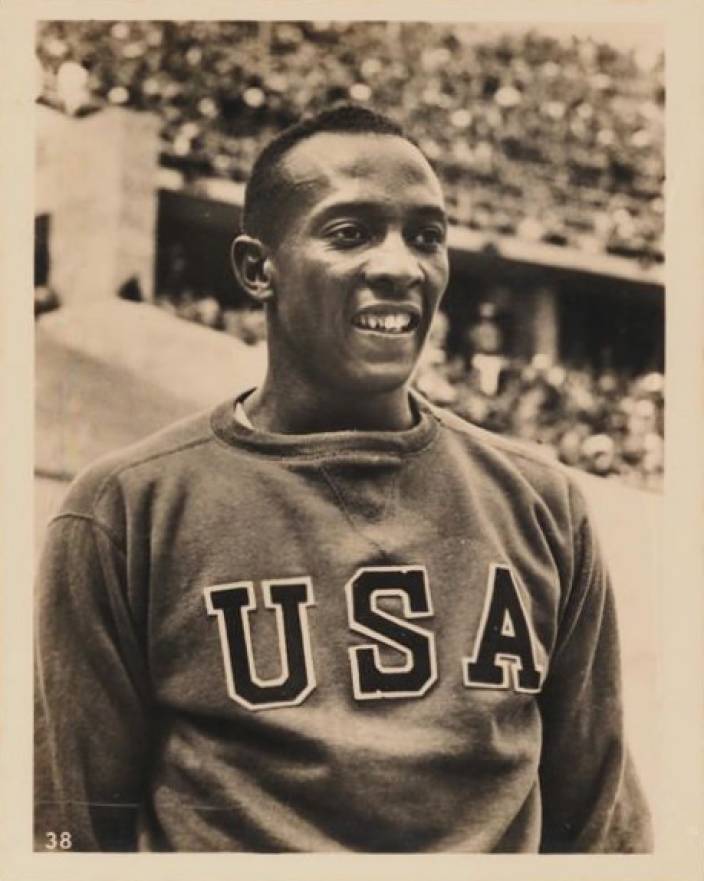 1936 Braemer & Gull Olympischen Spielen in Berlin Jesse Owens #38 Other Sports Card