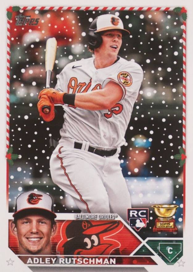 2023 Topps Holiday Adley Rutschman #H50 Baseball Card