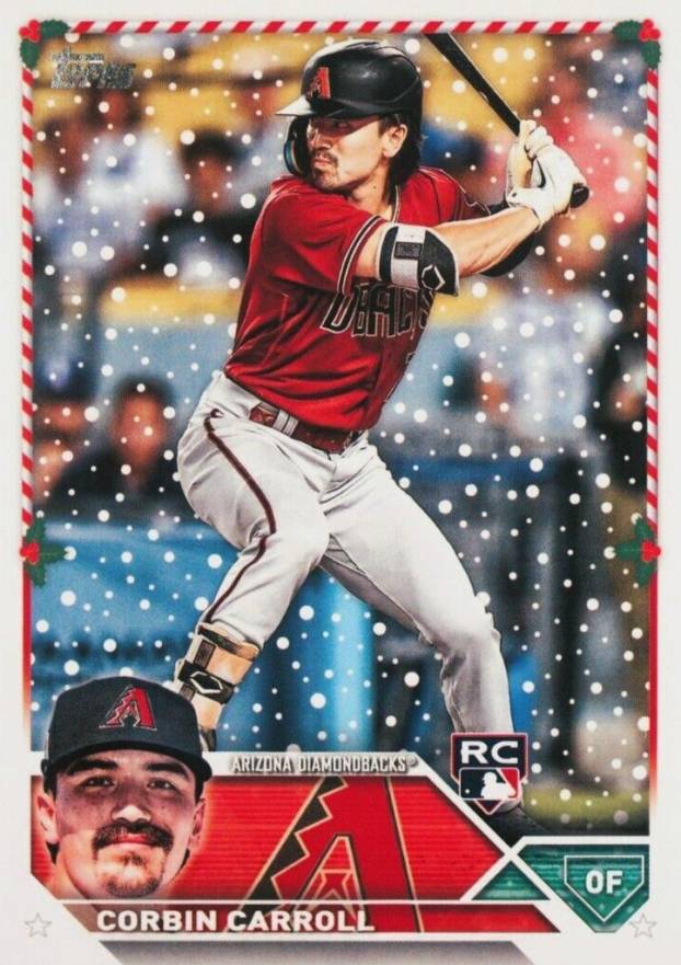 2023 Topps Holiday Corbin Carroll #H113 Baseball Card